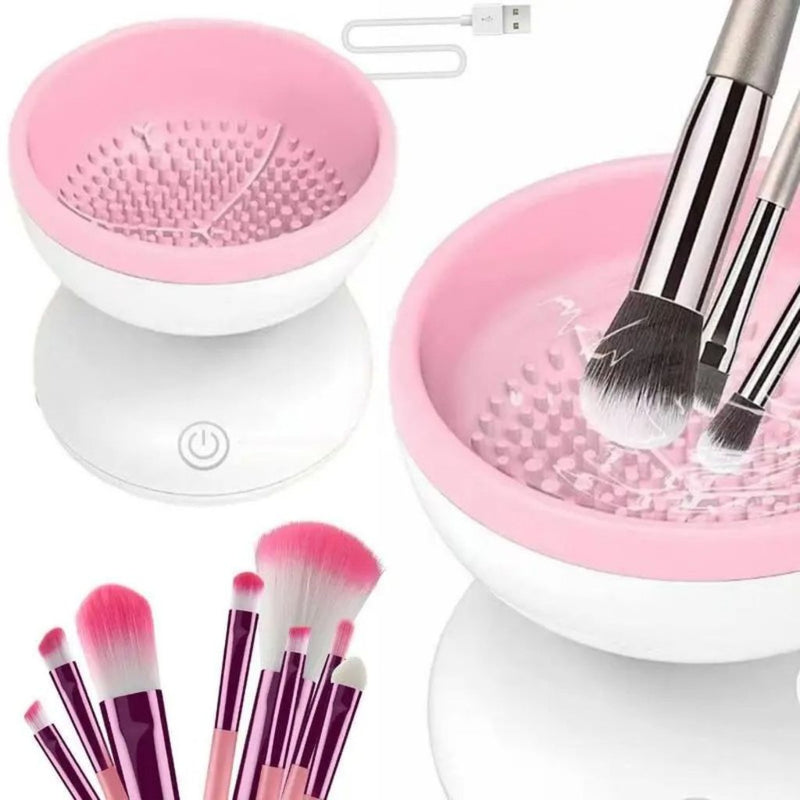 Lavador de Pinceis de Maquiagem - GlowCleanseBrush®