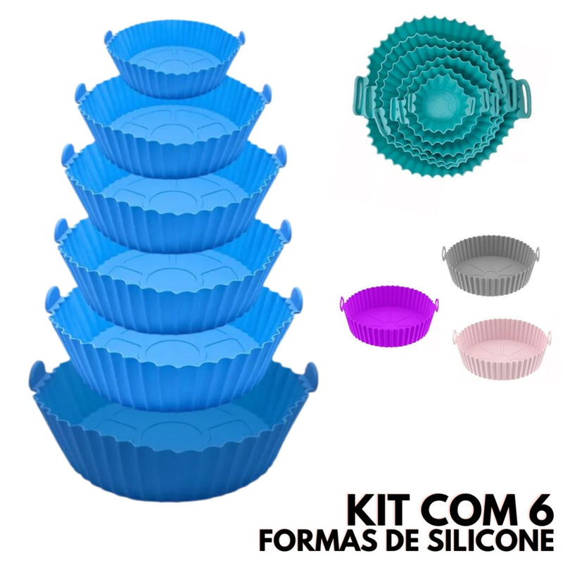 (Compre 3 leve 6) Kit forma de Silicone - FlexiBakeMold®