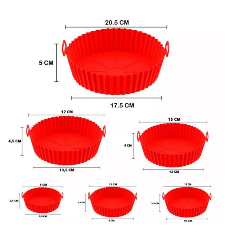 (Compre 3 leve 6) Kit forma de Silicone - FlexiBakeMold®